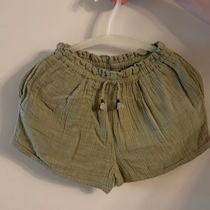 Pink Chicken High Waist Olive Shorts